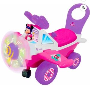 Minnie Mouse Ride-On Airplane